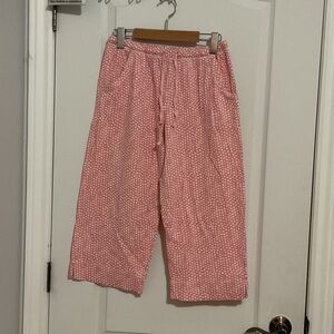 Pink Patterned Pyjama Pants